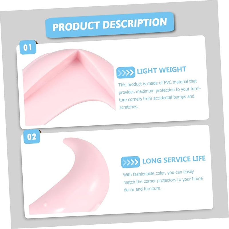 Vaguelly 8pcs Dolphin Corner Guards Safety Table Protectors Soft Collision Furniture Edge Bumpers - Image 5